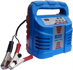 Automatiskt batteriladdare, GAB 15A.