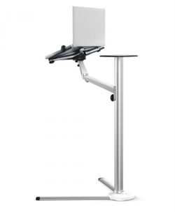 WERGON - Milo - Laptop / iPhone / surfplatta - Justerbar design - Alu-hållare H: 31-95cm - Silver