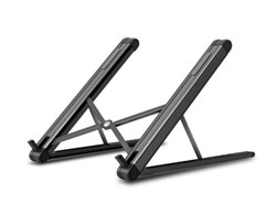WERGON - Odin - Laptop / MacBook - Justerbar Alu Desktop Design-hållare 11-17 "- Mörkgrå
