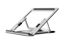 WERGON - Jupiter - Laptop / MacBook - Justerbar Alu Desktop Design-hållare 11-15,6 "- Silver